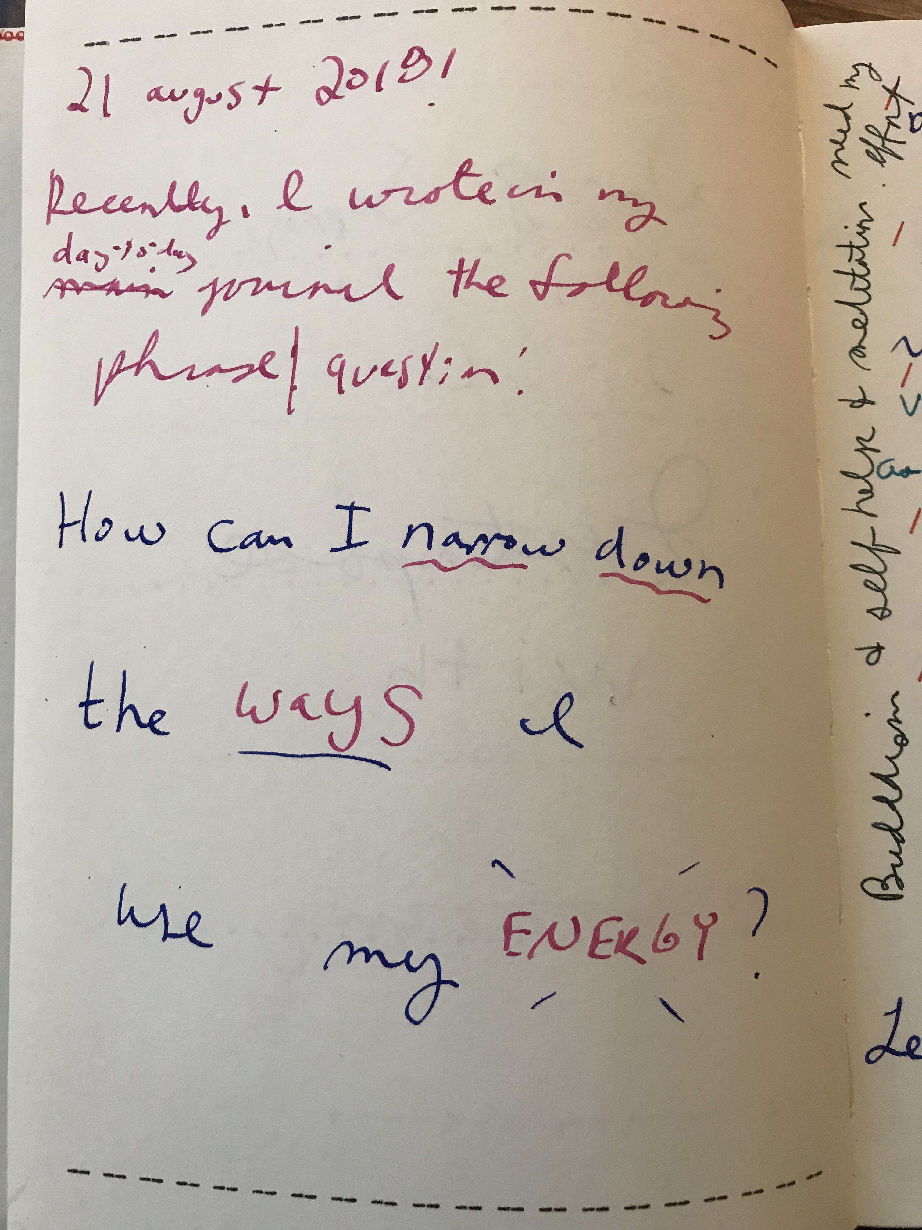 journal page image that includes handwritten scrawl of the blockquote that is directly below the image