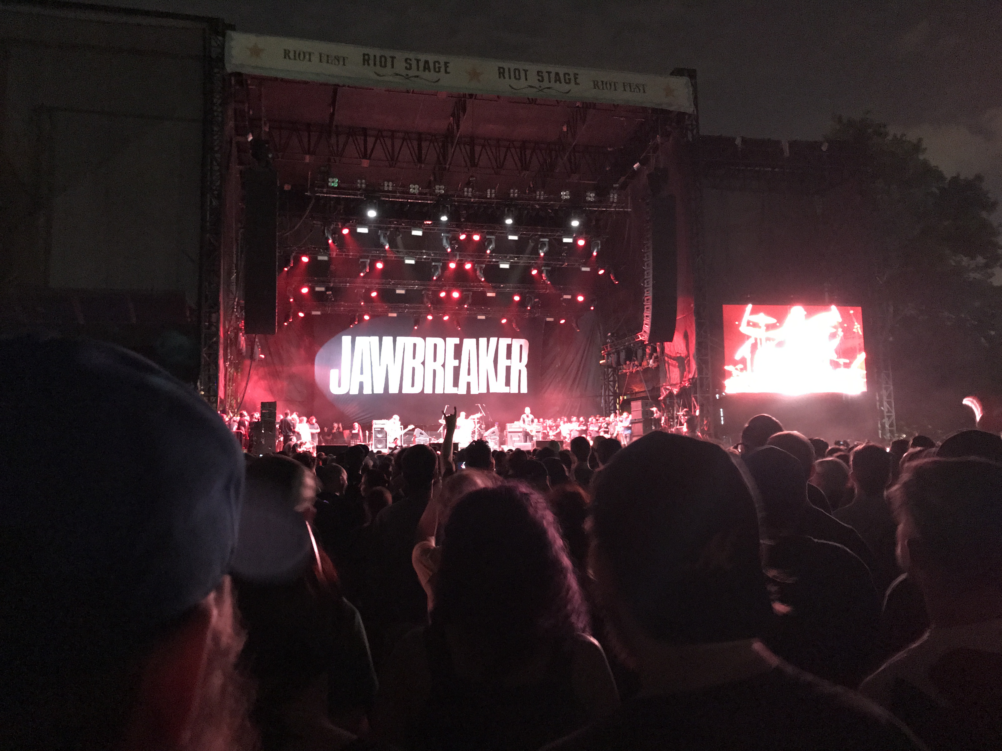 Jawbreaker playing at Riot Fest